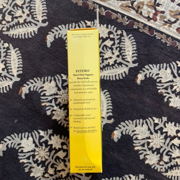 FUTURO Support Socks - Men's Compression Socks - Brown Size M - Firm 20-30 mm/Hg - Picture 5 of 6